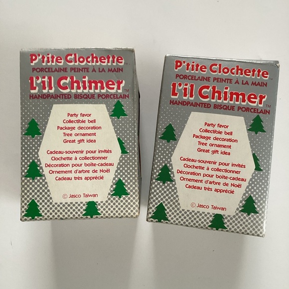 2 Vintage Lil Chimer porcelain bells (bin 3) - Picture 3 of 8